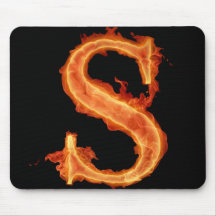 Alfa ardente - S Mousepad