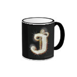 Alfabeto J de Bling Canecas