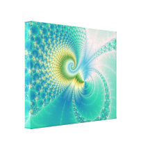 Algo duvidoso - arte do Fractal Impressão Em Tela Canvas
