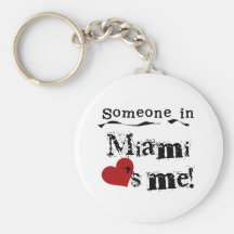 Alguém em Miami Chaveiro