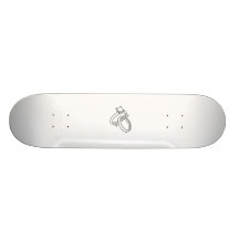 Alianças de casamento/aneis de noivado skate