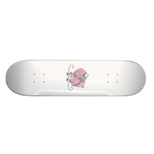 Alianças de casamento/aneis de noivado skateboard