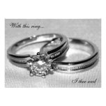Alianças de casamento que Wedding Convite