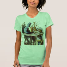 Alice no país das maravilhas camiseta