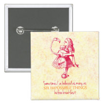 Alice no país das maravilhas pins