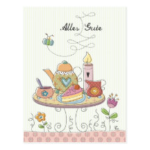 Alles Gute Cartoes Postais