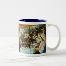 Almoço do partido do barco por Pierre Renoir Caneca