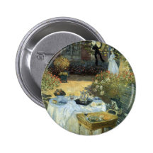 Almoço por Claude Monet, impressionismo do vintage Boton