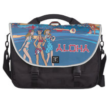 Aloha meninas - saco do laptop mochila para notebook
