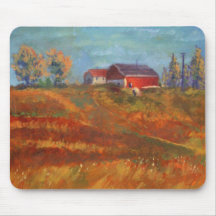ALUGUERES DA PAISAGEM DA FAZENDA MOUSE PADS