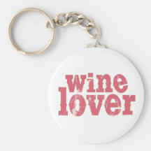 Amante de vinho chaveiros