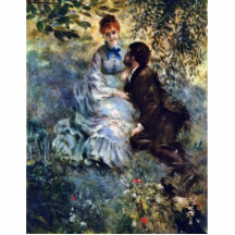 Amantes, por Pierre-Auguste Renoir (a melhor quali Escultura Foto
