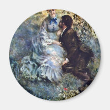 Amantes, por Pierre-Auguste Renoir (a melhor quali Imã