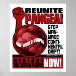 Ambientalismo - reuna Pangea!: Proteste o poster
