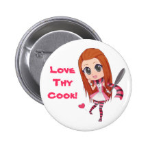 "Ame botão do Thy cozinheiro" Pins