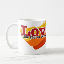 Ame, como você nunca foram ferido caneca