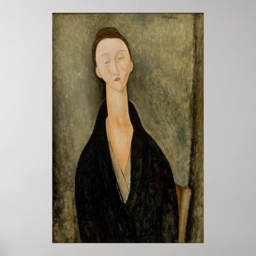 Amedeo Modigliani - Portait Lunia Czechowska 1918 Poster