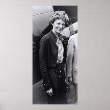 AMELIA 1932 EARHART - AVIATRIX IMPRESSÃO