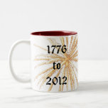 América comemora fogos-de-artifício 4ns da bandeir caneca