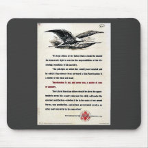 Americanismo de Wwii Mousepads