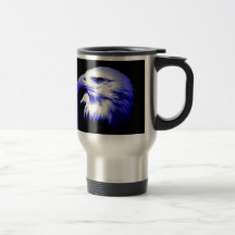 Americano calvo Eagle Caneca
