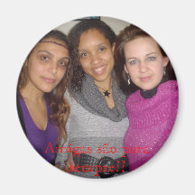 Amigas são para sempre!! ímans frigorificos
