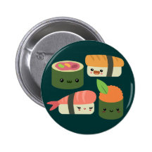 Amigos do sushi botons