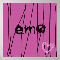 amor 3 do emo pôsteres
