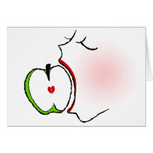 Amor Apple Cartao