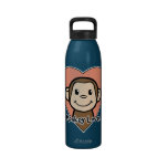 Amor bonito do macaco do sorriso do clipart dos de garrafinha de água