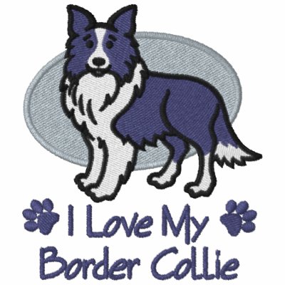 Amor border collie jaquetas