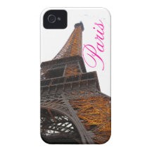 Amor de Paris Capa De iPhone 4 Case-Mate