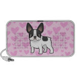 Amor do buldogue francês (adicione um teste padrão caixinhas de som para notebook
