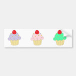 Amor do cupcake adesivos