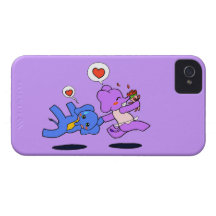 Amor do elefante capa iPhone 4