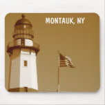Amor do farol de Montauk Mousepads
