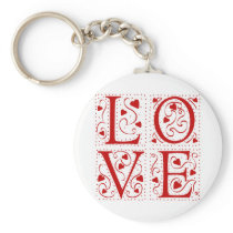 Amor do vintage porta chaves
