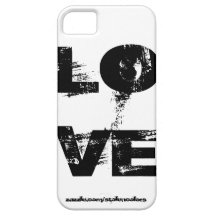 Amor Iphone preto e branco iPhone 5 Capa