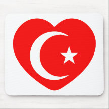 Amor muçulmano mousepads