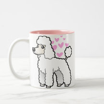 Amor padrão/da miniatura/brinquedo caniche (filhot canecas