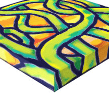 Amor torcido impressão de canvas envolvidas