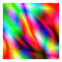 Ampliação colorida da foto da abstracção