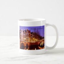 Amsterdão, cidade das luzes (por St.K.) Caneca