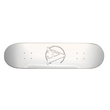 Anarcho tirado mão Captalist - capitalismo + Anarq Skates Personalizados
