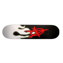 anarquia "A " Skates Personalizados
