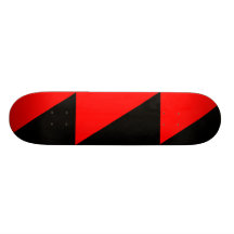 Anarquista, bandeira política de Colômbia Skate Personalizado