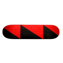 Anarquista, bandeira política de Colômbia Skate