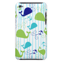 Âncora-um-Baleia Capas iPod Case-Mate