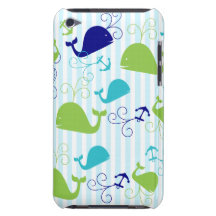 Âncora-um-Baleia Capas iPod Touch Case-Mate