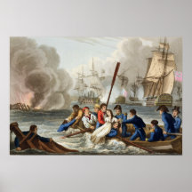 Anedota na batalha de Trafalgar Posteres